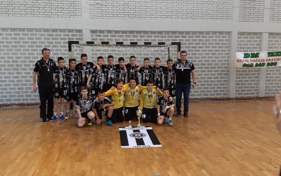 Rukometna akademija Partizan prvak Srbije na prvenstvu M06