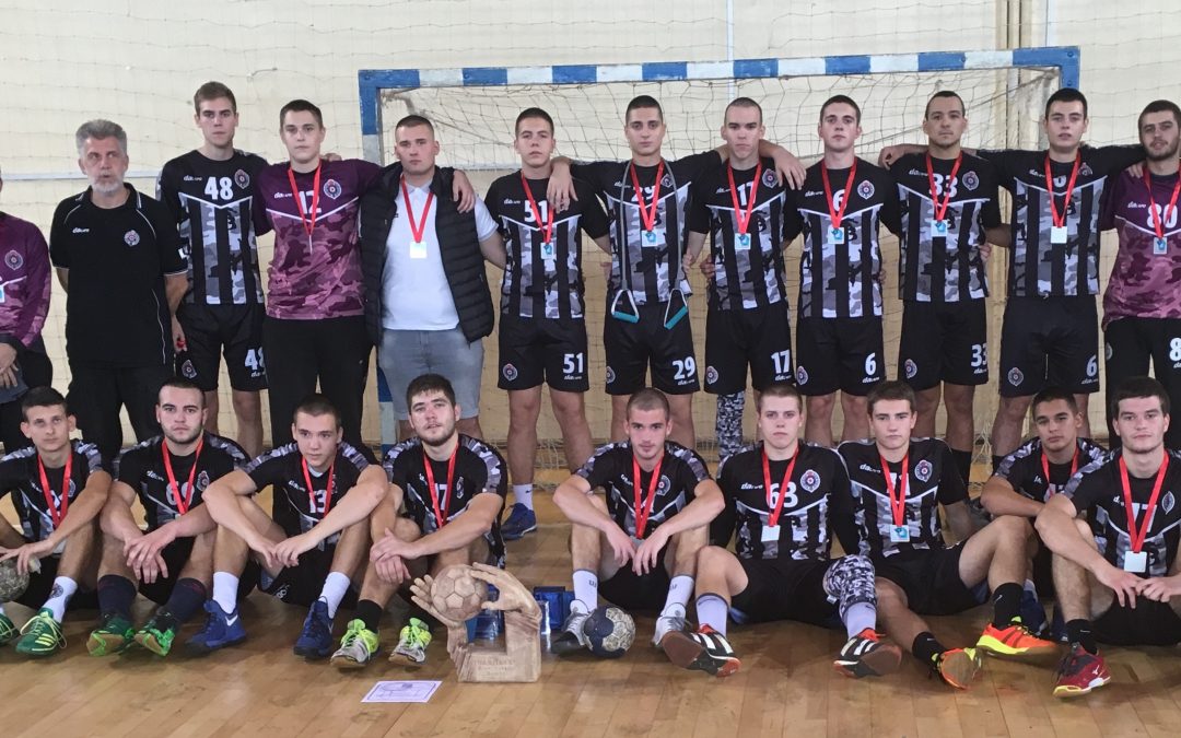 Partizan osvajač rukometnog kupa „Ignjat i Jevrem Popović“, kapiten Vižlina – MVP