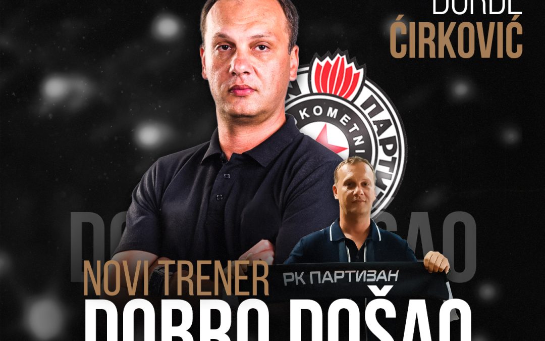 Crno-beli počeli pripreme sa novim trenerom: Đorđe Ćirković naredne tri godine na kormilu Partizana